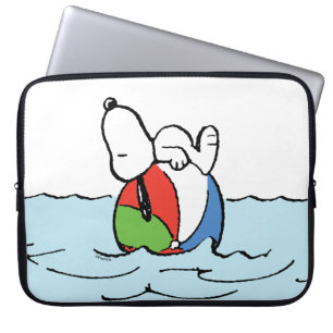 Housse Pour Ordinateur Portable cacahuètes   Snoopy Beach Ball Beach