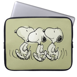 Housse Pour Ordinateur Portable cacahuètes   Snoopy Walking Tall