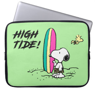 Housse Pour Ordinateur Portable cacahuètes   Snoopy & Woodstock High Tide