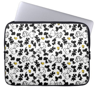 Housse Pour Ordinateur Portable cacahuètes   Snoopy & Woodstock Shadow Motif