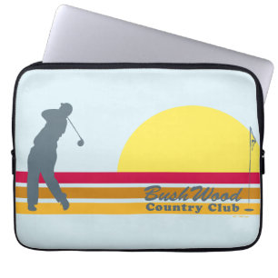 Housse Pour Ordinateur Portable Caddyshack   Bushwood Country Club Sunrise