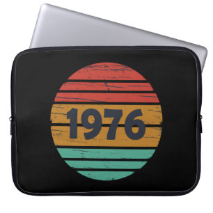 Housse Pour Ordinateur Portable Cadeau d'anniversaire 50 ans millésime 1976