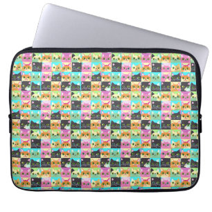 Housse Pour Ordinateur Portable Cadeau de chat   Cute Kawaii Motif