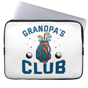 Housse Pour Ordinateur Portable Cadeau du club de golf de grand-père