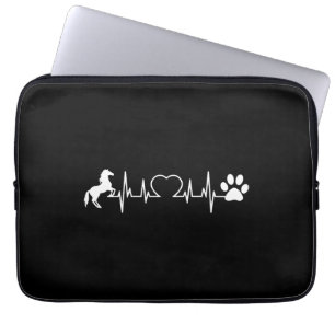 Housse Pour Ordinateur Portable Cadeaux Équestres Pour Filles Cheval Chat Et Chien