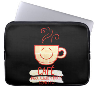 Housse Pour Ordinateur Portable Café y Dulce