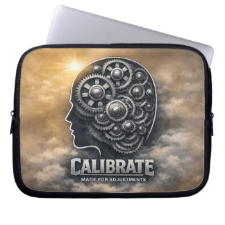 Housse Pour Ordinateur Portable CalibrateMind – Abstrait Encourageant la Puissance