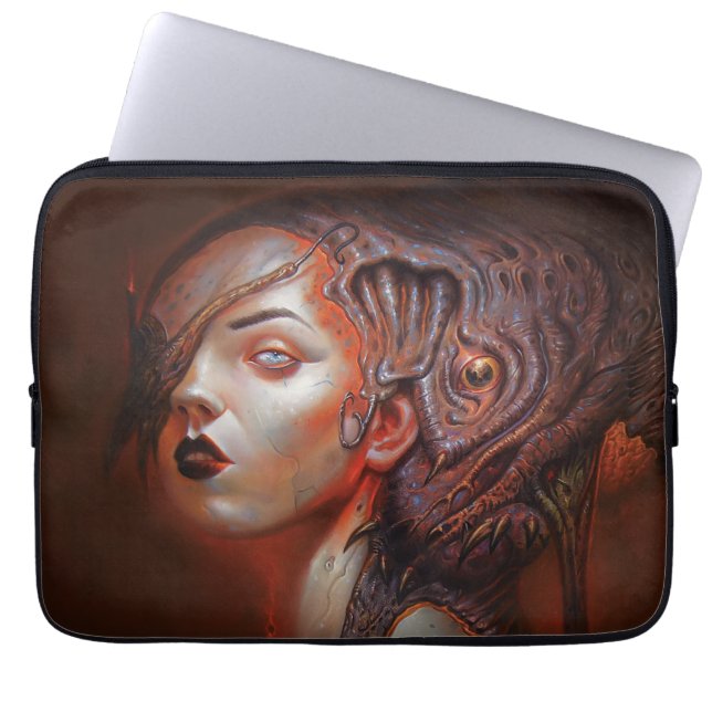 Housse Pour Ordinateur Portable Calibre présente une pochette d'ordinateur portabl (Devant)