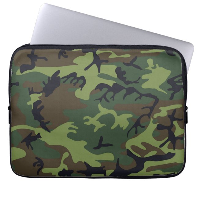 Housse Pour Ordinateur Portable Camo Caméléon (Devant)