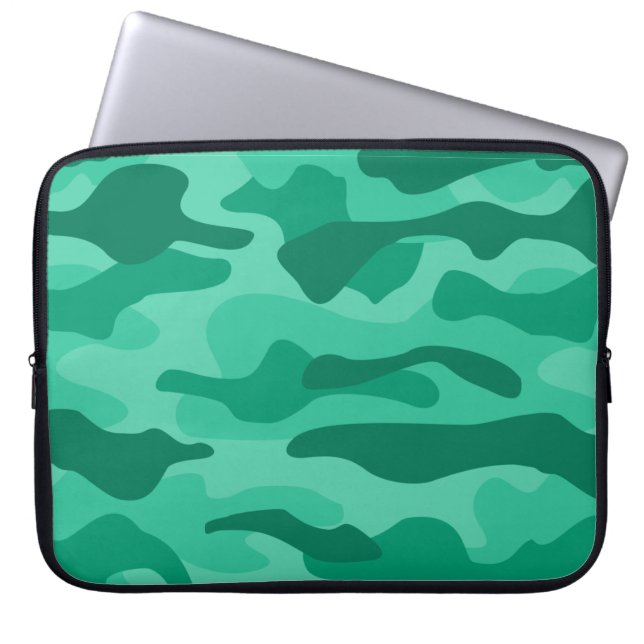 Housse Pour Ordinateur Portable Camo Monocolor Mountain Meadow (Devant)