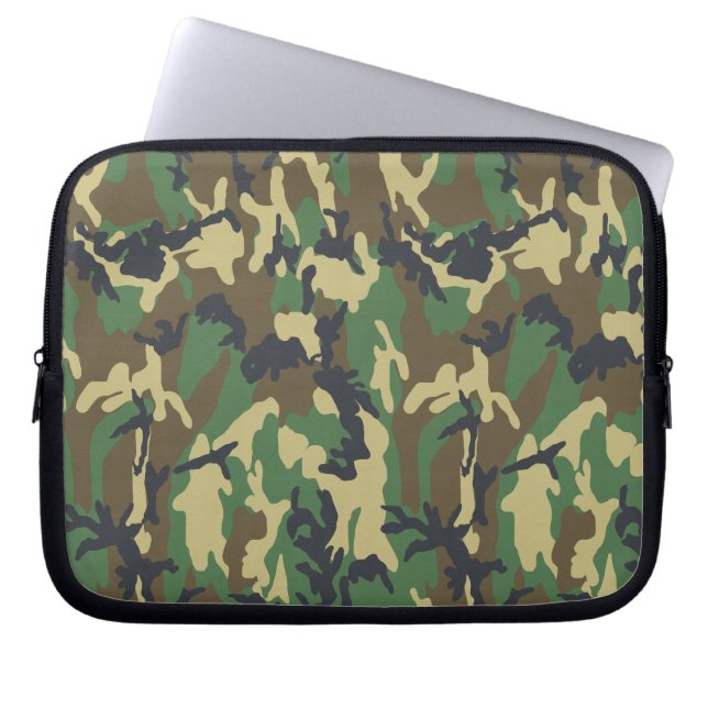 Housse Pour Ordinateur Portable Camouflage militaire (Devant)