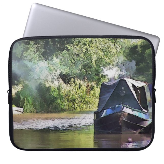 HOUSSE POUR ORDINATEUR PORTABLE CANAUX (Devant)