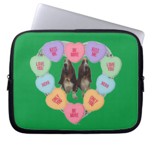 Housse pour ordinateur portable Candy Love Hearts