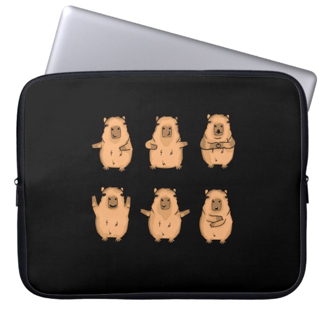 Housse Pour Ordinateur Portable Capybara (Devant)