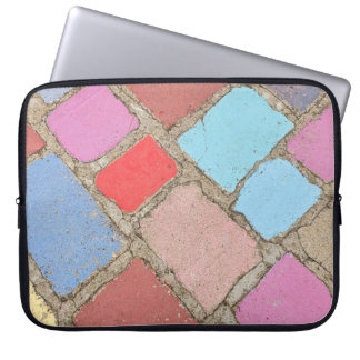 Housse Pour Ordinateur Portable Carreaux pastel
