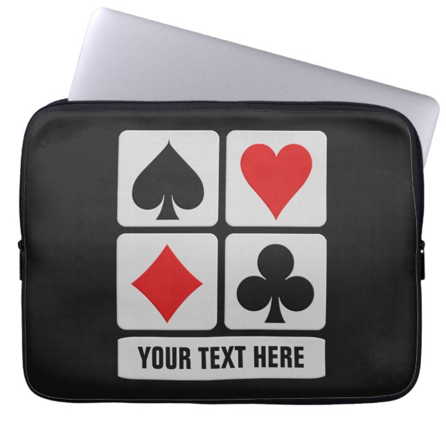 Housse Pour Ordinateur Portable Cartes Lecteur personnalisées Manches d'ordinateur (Devant)