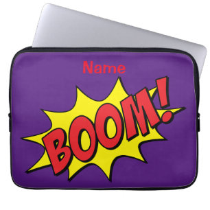 Housse Pour Ordinateur Portable Cartoon Boom Thunder_Cove