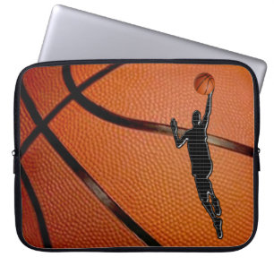 Housse Pour Ordinateur Portable Cas frais de basket-ball de techno pour des