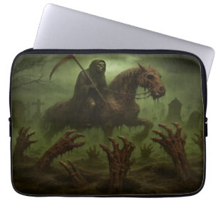Housse pour ordinateur portable Cemetery Grim