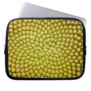 Housse Pour Ordinateur Portable Centre de grand Tournesol (Helianthus annuus)