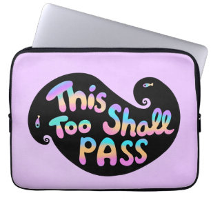 Housse Pour Ordinateur Portable Cette Vague De Passage Trop