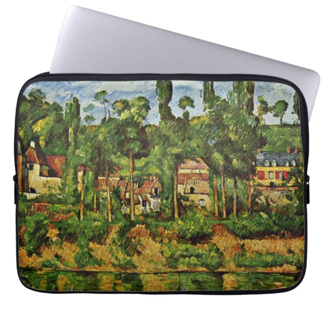 Housse Pour Ordinateur Portable Cezanne - Le Château de Medan (Devant)