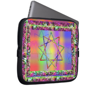 Housse Pour Ordinateur Portable Chakra Nonagram