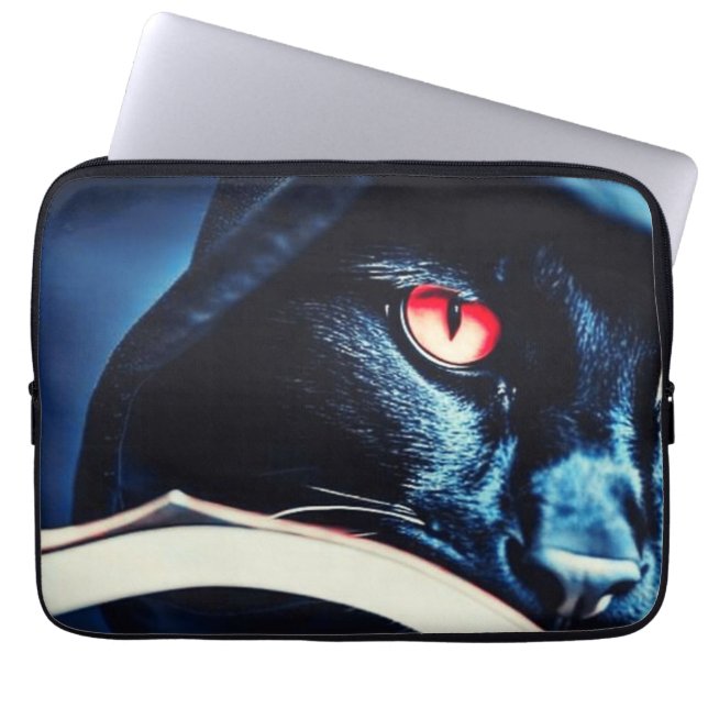 Housse Pour Ordinateur Portable Chat de reprise (Devant)