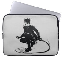 Chatte Féérique Pose Pinceau à Encre