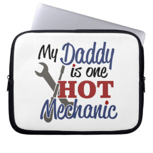 Housse Pour Ordinateur Portable Chaud mécanicien papa