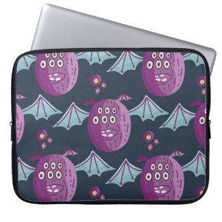 Housse Pour Ordinateur Portable Chauves-souris Monster : Cartoon Vintage
