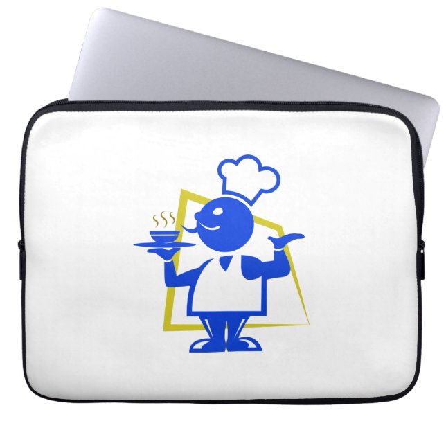 Housse Pour Ordinateur Portable Chef (Devant)