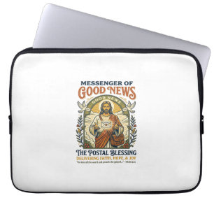 Housse Pour Ordinateur Portable Chemise de livraison de facteur Jésus Foi basée su