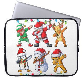 Housse Pour Ordinateur Portable Chemise en pain d'épices pour garçon Fille Noël T