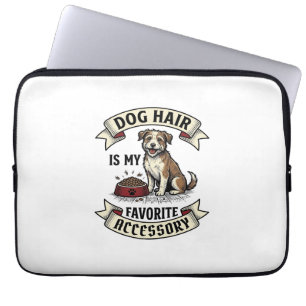 Housse Pour Ordinateur Portable Chemise poils de chien Gravure vintage amateur de