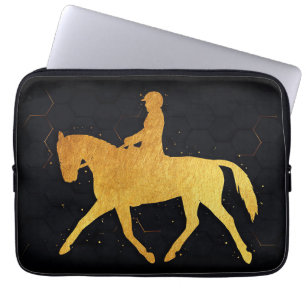 Housse Pour Ordinateur Portable Cheval Et Rider