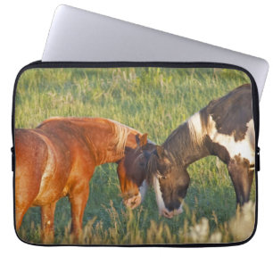Housse Pour Ordinateur Portable Chevaux sauvages au parc national Theodore Rooseve