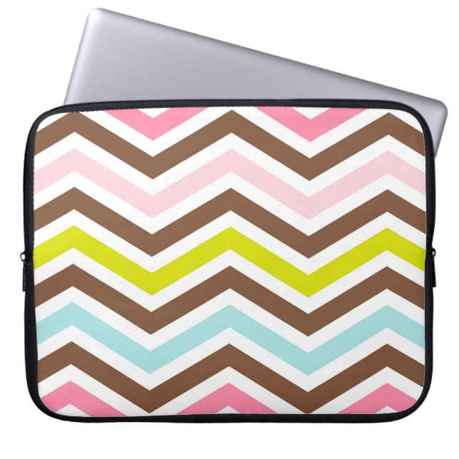 Housse Pour Ordinateur Portable Chevron (Devant)