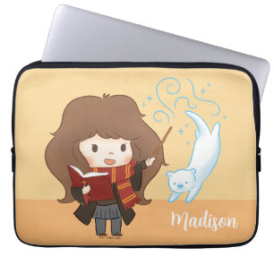Housse Pour Ordinateur Portable Chibi Hermione Granger Patronus