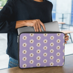 Housse Pour Ordinateur Portable Chic lavande violet floral