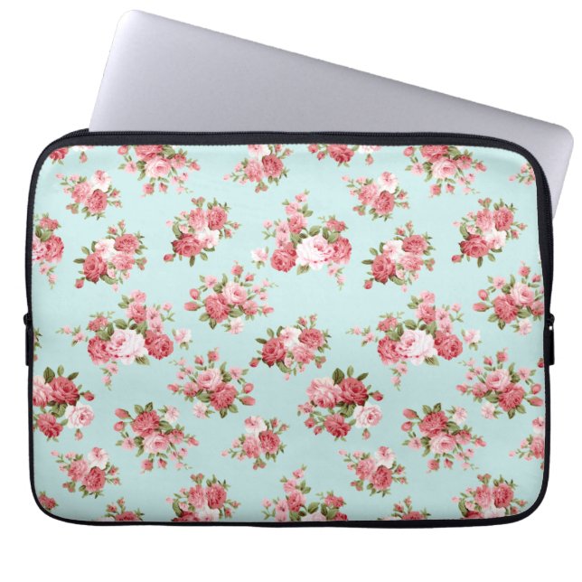 Housse Pour Ordinateur Portable Chic minable s'est levé (Devant)