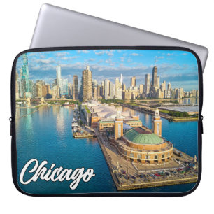 Housse Pour Ordinateur Portable Chicago, Illinois, États-Unis