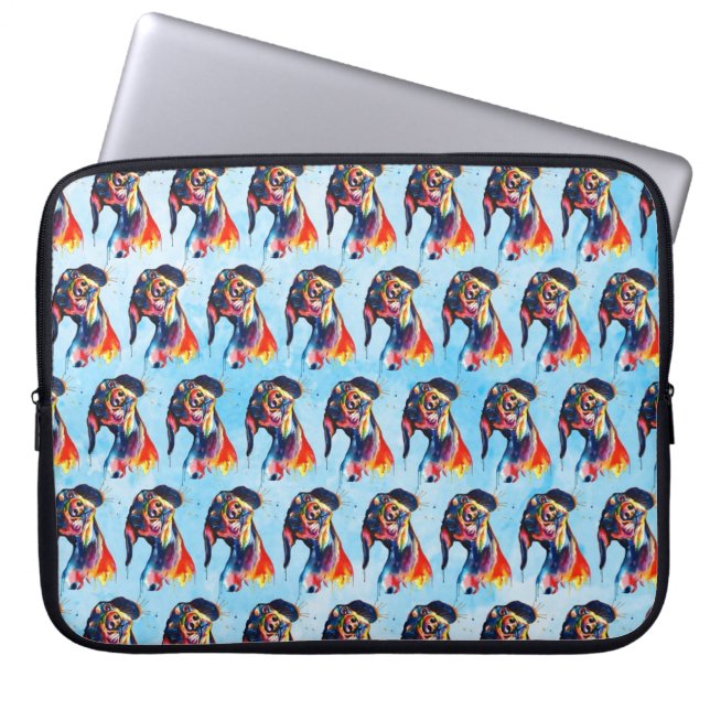 Housse Pour Ordinateur Portable Chien (Devant)