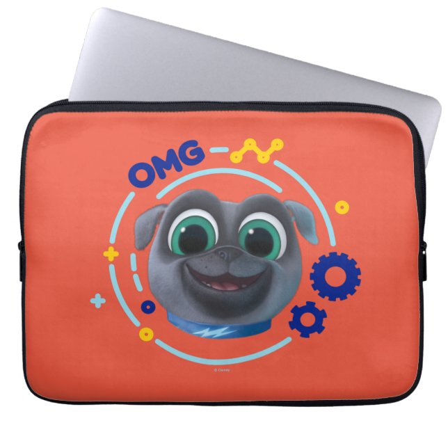 Housse Pour Ordinateur Portable Chien Chien Pal | Bingo - OMG (Devant)