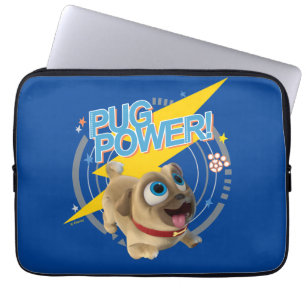 Housse Pour Ordinateur Portable Chien Chien Pal Rolly - Puissance du Carlin