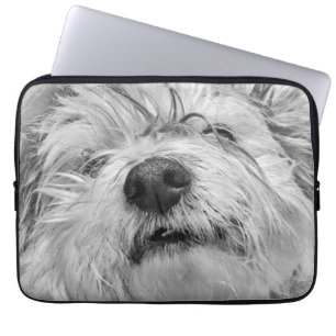 Housse Pour Ordinateur Portable Chien de Coton de Tulear