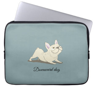 Housse Pour Ordinateur Portable Chien tête en bas