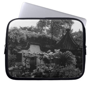Housse Pour Ordinateur Portable Chine vintage Shanghai Jardin Yuyuan plantes Coque