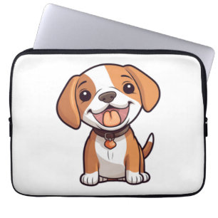 Housse Pour Ordinateur Portable Chiot Beagle Kawaii