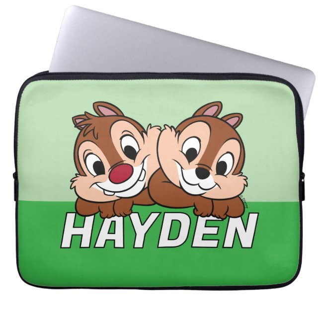 Housse Pour Ordinateur Portable Chip & Dale Smile (Devant)